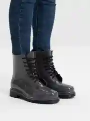 Желтый полусапожки резиновые женские
