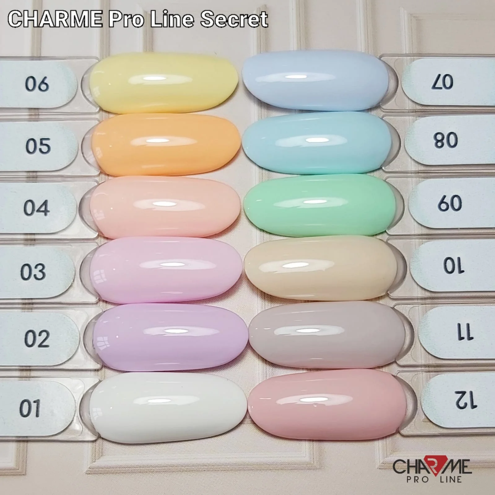 Гель лак для ногтей CHARME Secret,10 мл