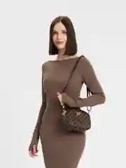 Коричневый сумка женская, через плечо, из экокожи, 4 цвета