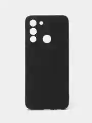 Черный силиконовый чехол для Tecno Pop 5 LTE (Техно Поп 5 ЛТЕ), прозрачный