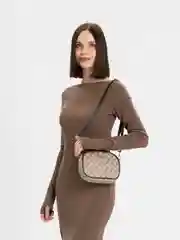Бежевый сумка женская, через плечо, из экокожи, 4 цвета