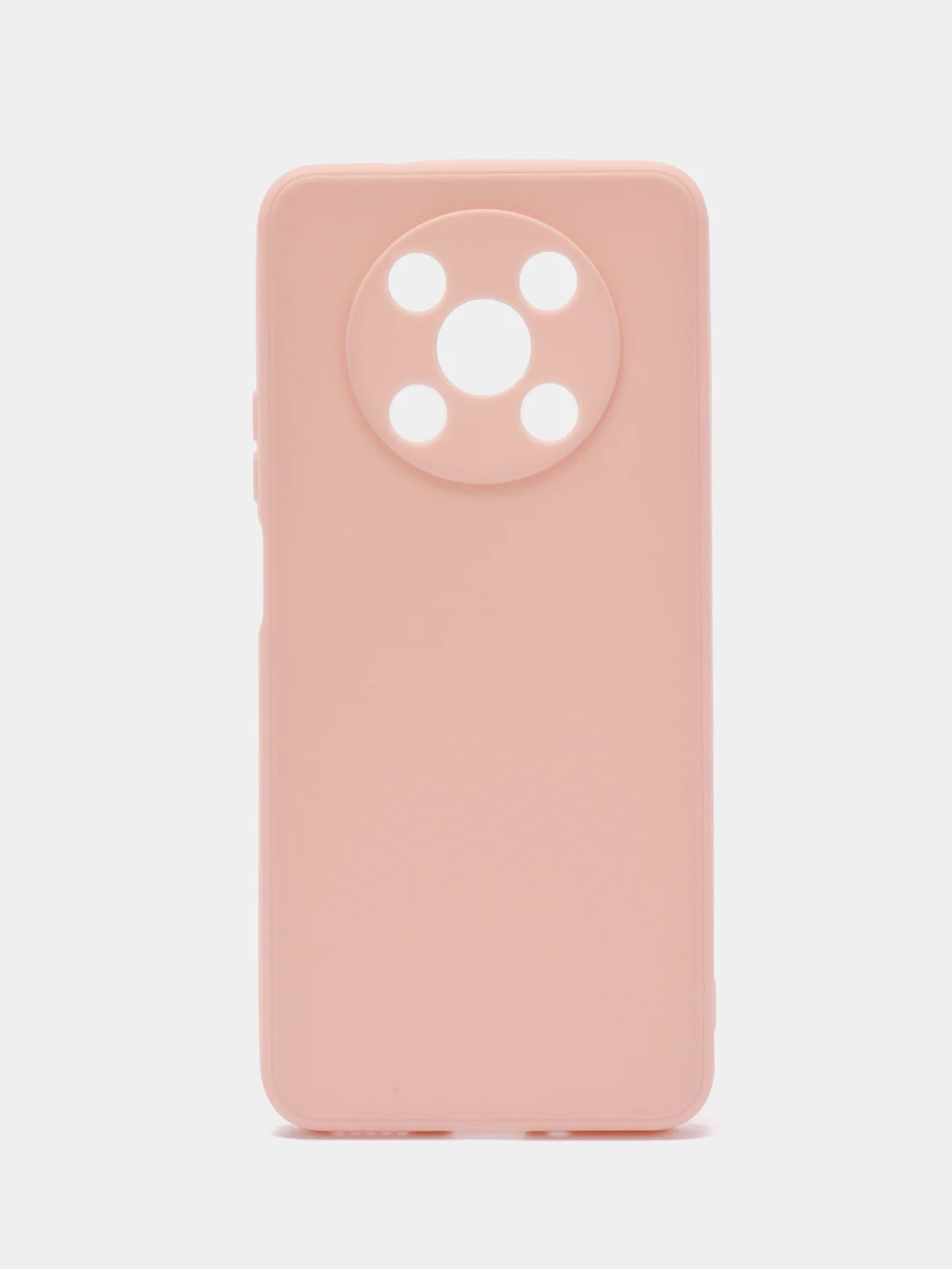 Розовый чехол для HUAWEI nova Y90 (Хуавей Нова у90), прозрачный
