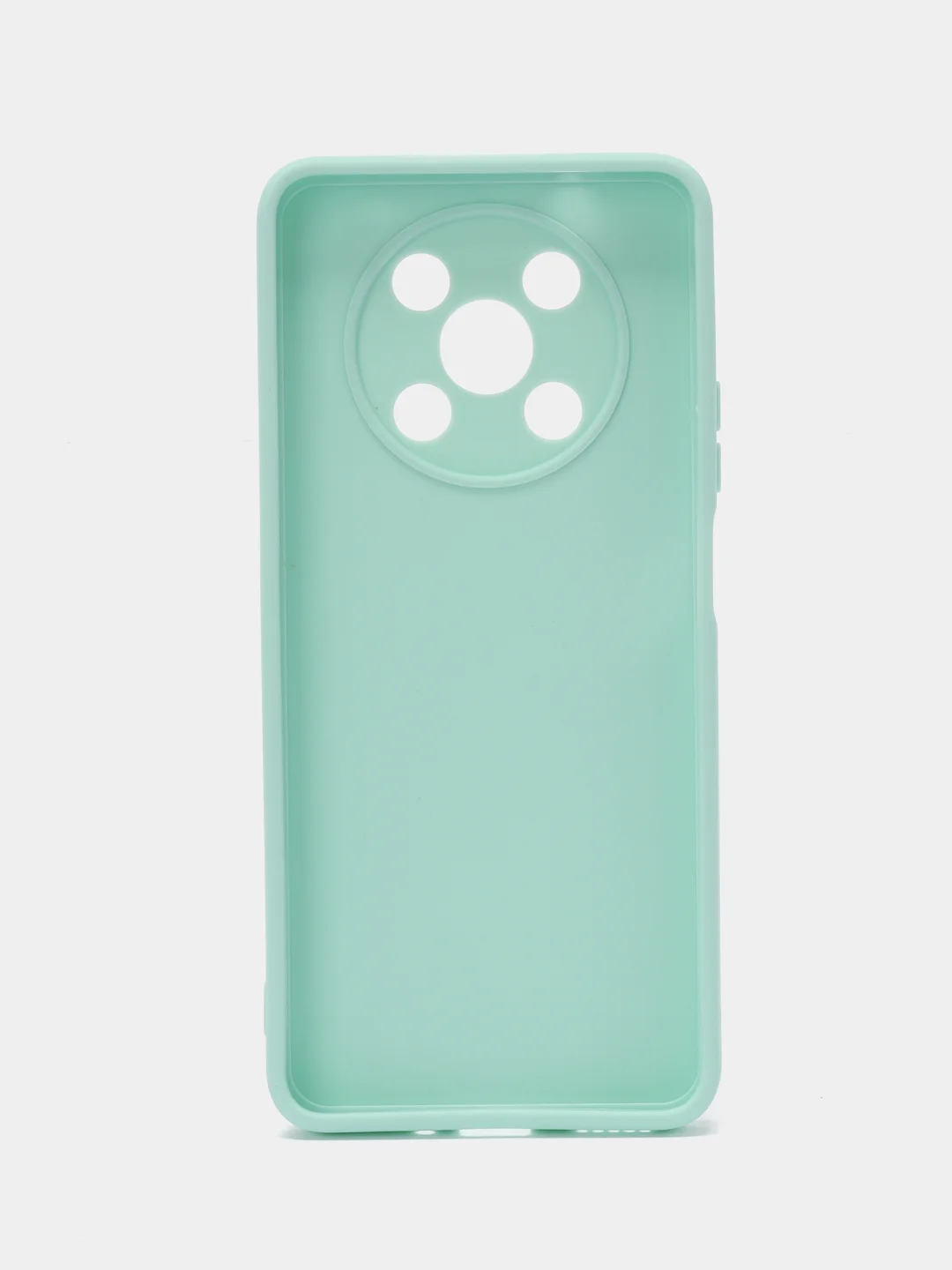 Бирюзовый чехол для HUAWEI nova Y90 (Хуавей Нова у90), прозрачный