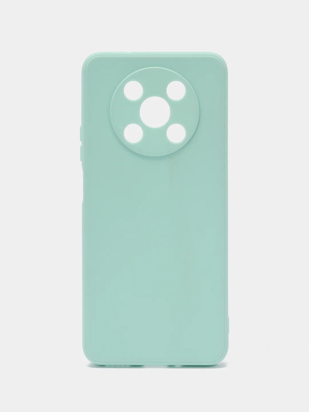 Бирюзовый чехол для HUAWEI nova Y90 (Хуавей Нова у90), прозрачный