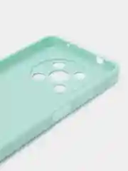 Бирюзовый чехол для HUAWEI nova Y90 (Хуавей Нова у90), прозрачный