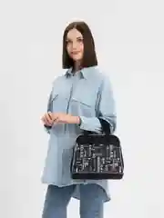 Черный сумка женская повседневная