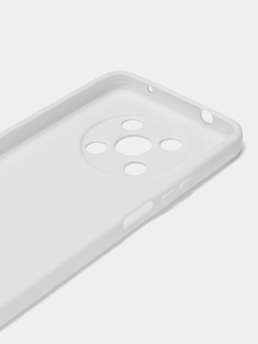 Белый чехол для HUAWEI nova Y90 (Хуавей Нова у90), прозрачный