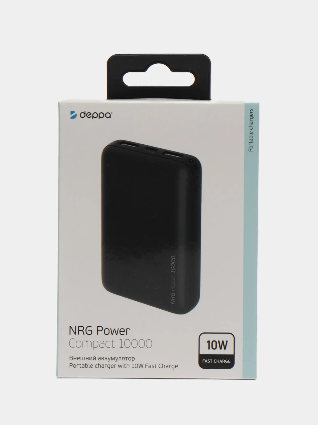 Внешний аккумулятор Deppa NRG Power, 10000 мAч