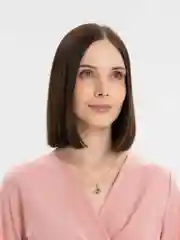 Бежевый цепочка с кулоном "Бабочка", женская