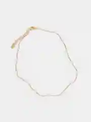 Золотой цепочка с искусственным жемчугом