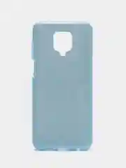 Голубой чехол Xiaomi Redmi Note 9s / Note 9 Pro / Note 9 Pro Max, Нот 9с, 9 Про, блестящий сияющий