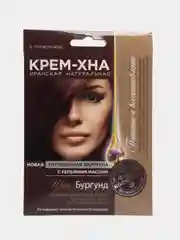 Крем-Хна в готовом виде "Бургунд" с репейным маслом, Fito косметик, 50мл
