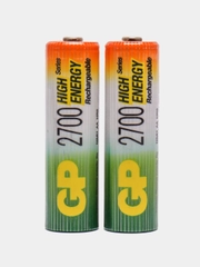 Аккумуляторы AА GP, 2700mah, 2 штуки