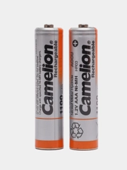 Аккумуляторы Camelion HR03 1100mAh Ni-MH BL2, мизинчиковые