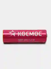Перезаряжаемые аккумуляторные батареи "КОСМОС" R03 AAA, 1100MAh/R6, AA 2800MAh, 2 штуки