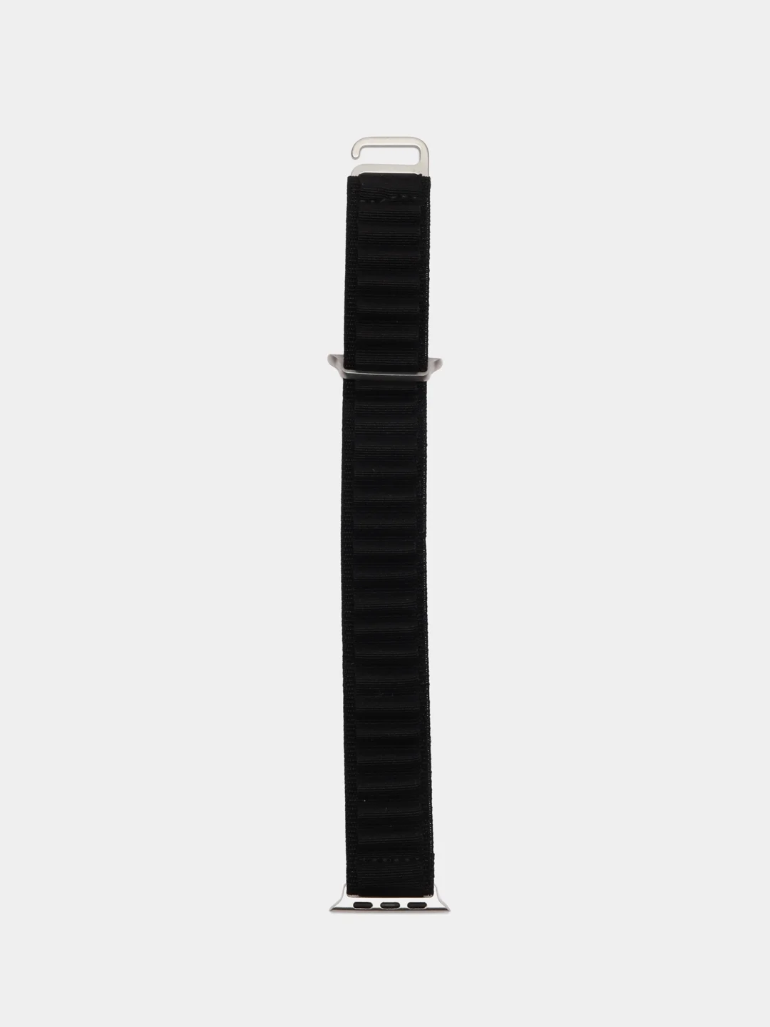 Черный тканевый ремешок для Apple Watch 38 / 40 / 41, 42 / 44 / 45 / 49 мм