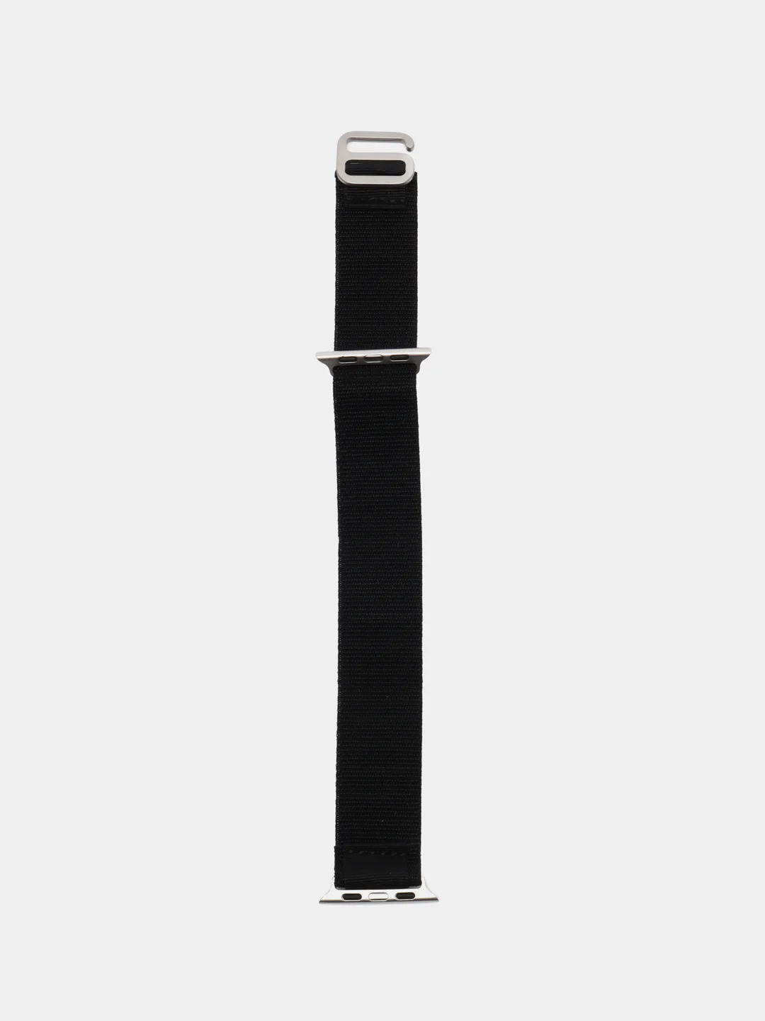 Черный тканевый ремешок для Apple Watch 38 / 40 / 41, 42 / 44 / 45 / 49 мм