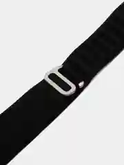 Черный тканевый ремешок для Apple Watch 38 / 40 / 41, 42 / 44 / 45 / 49 мм