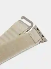 Белый тканевый ремешок для Apple Watch 38 / 40 / 41, 42 / 44 / 45 / 49 мм