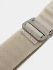 Белый тканевый ремешок для Apple Watch 38 / 40 / 41, 42 / 44 / 45 / 49 мм