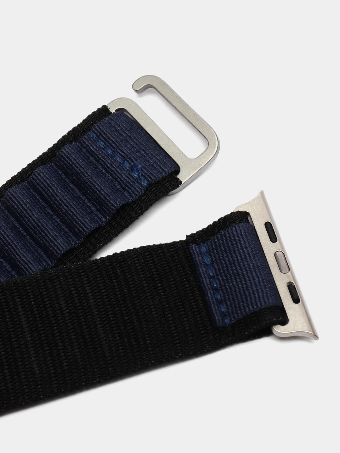 Темно-синий тканевый ремешок для Apple Watch 38 / 40 / 41, 42 / 44 / 45 / 49 мм