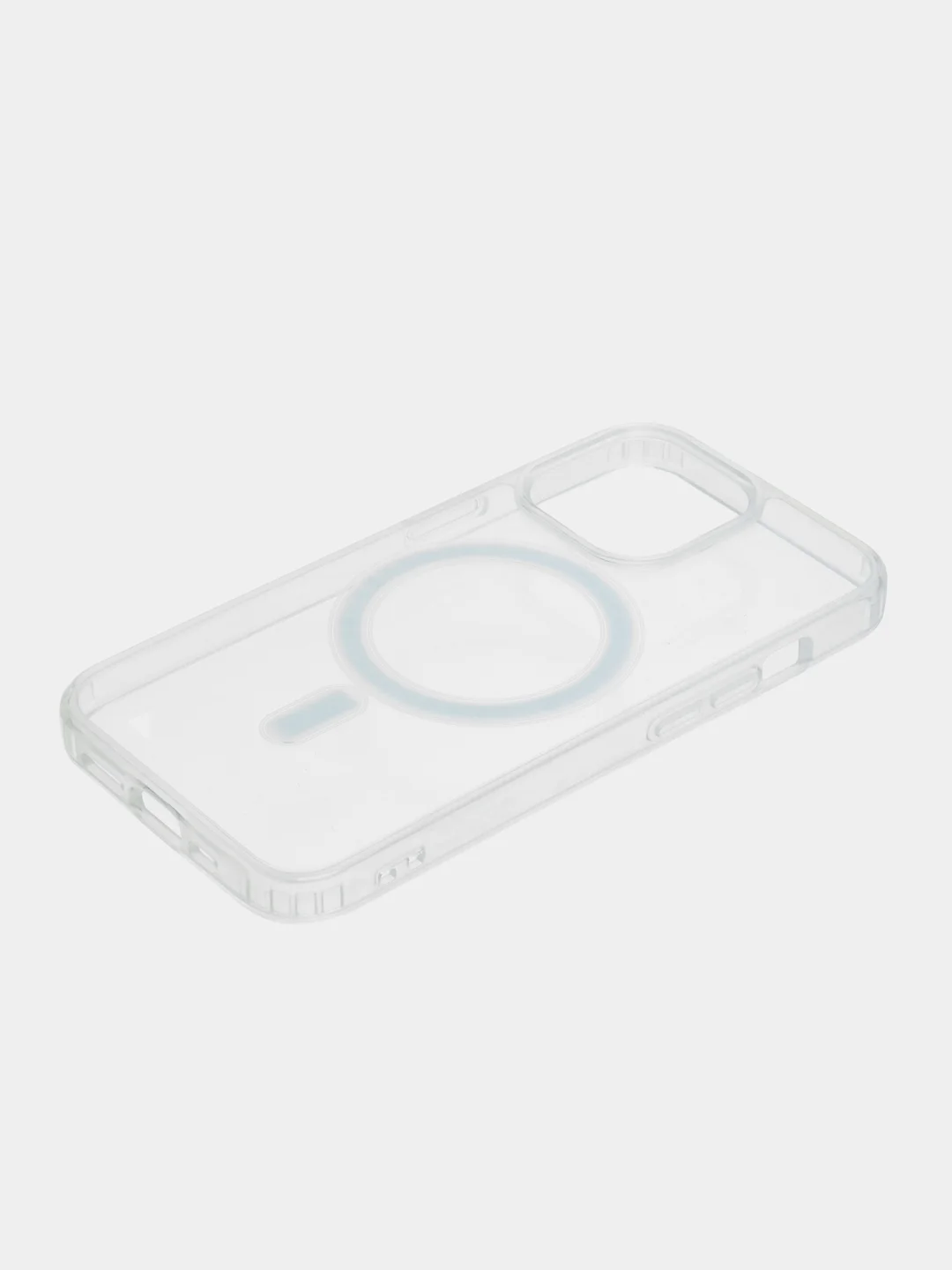 Прозрачный чехол MagSafe для iPhone 6S/7/8/SE/XR/XS/11/12/13/14/Pro/Max/mini, прозрачный силикон