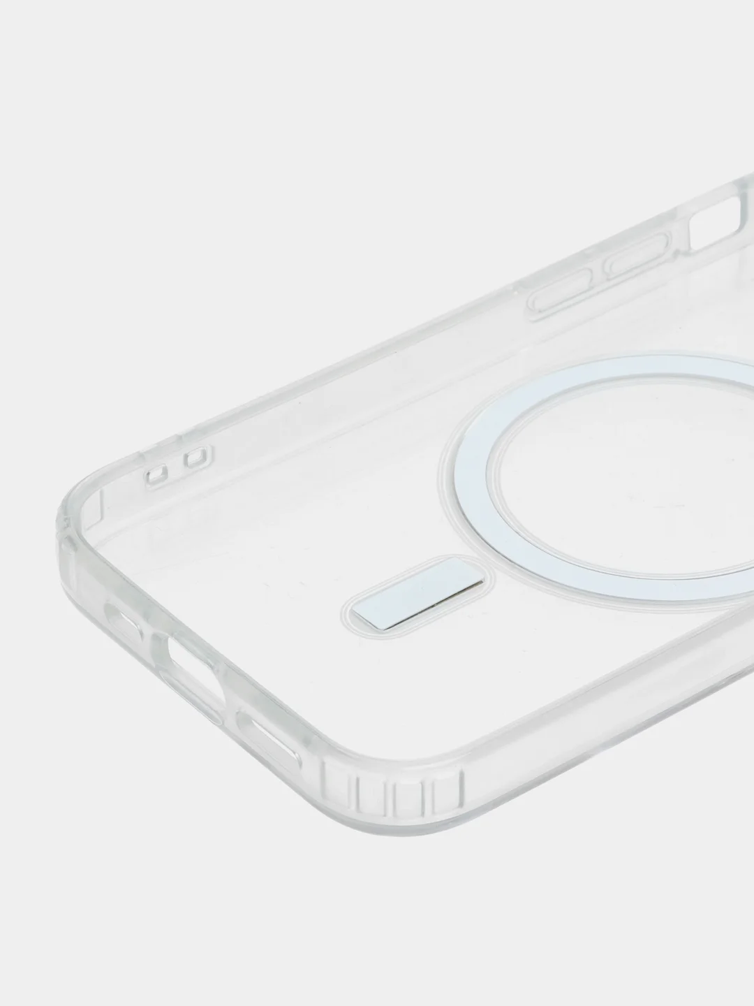Прозрачный чехол MagSafe для iPhone 6S/7/8/SE/XR/XS/11/12/13/14/Pro/Max/mini, прозрачный силикон