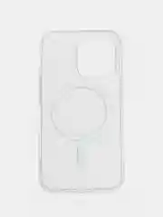 Прозрачный чехол MagSafe для iPhone 6S/7/8/SE/XR/XS/11/12/13/14/Pro/Max/mini, прозрачный силикон