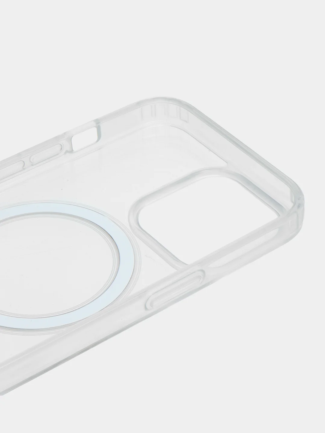 Прозрачный чехол MagSafe для iPhone 6S/7/8/SE/XR/XS/11/12/13/14/Pro/Max/mini, прозрачный силикон
