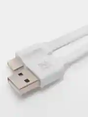 Белый зарядный кабель USB, Lightning, Micro Type-C, ароматизированный