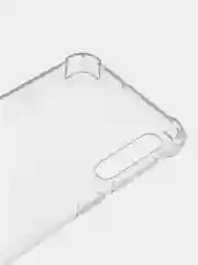Серебряный чехол Samsung Galaxy A50, A50s, A30s (Самсунг Галакси А50, А30С), прозрачный