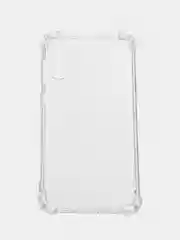 Серебряный чехол Samsung Galaxy A50, A50s, A30s (Самсунг Галакси А50, А30С), прозрачный