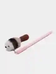 Розовый ручка с брелком "Хомяк"