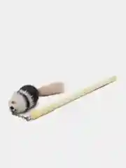 Белый ручка с брелком "Хомяк"