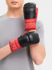 Красный шингарды "Рукавички", комбинированные, S, M, L