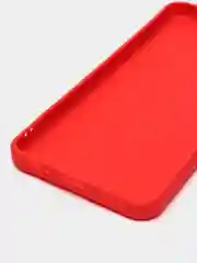 Красный чехол для Vivo Y16 (Виво у16), силиконовый