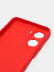 Красный чехол для Vivo Y16 (Виво у16), силиконовый