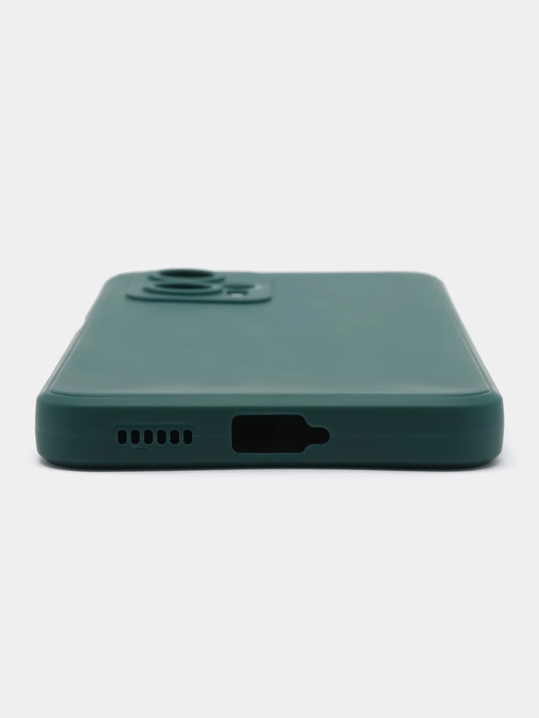 Тёмно-зелёный чехол для Xiaomi POCO X4 GT (Сяоми Поко Х4 ГТ), силиконовый