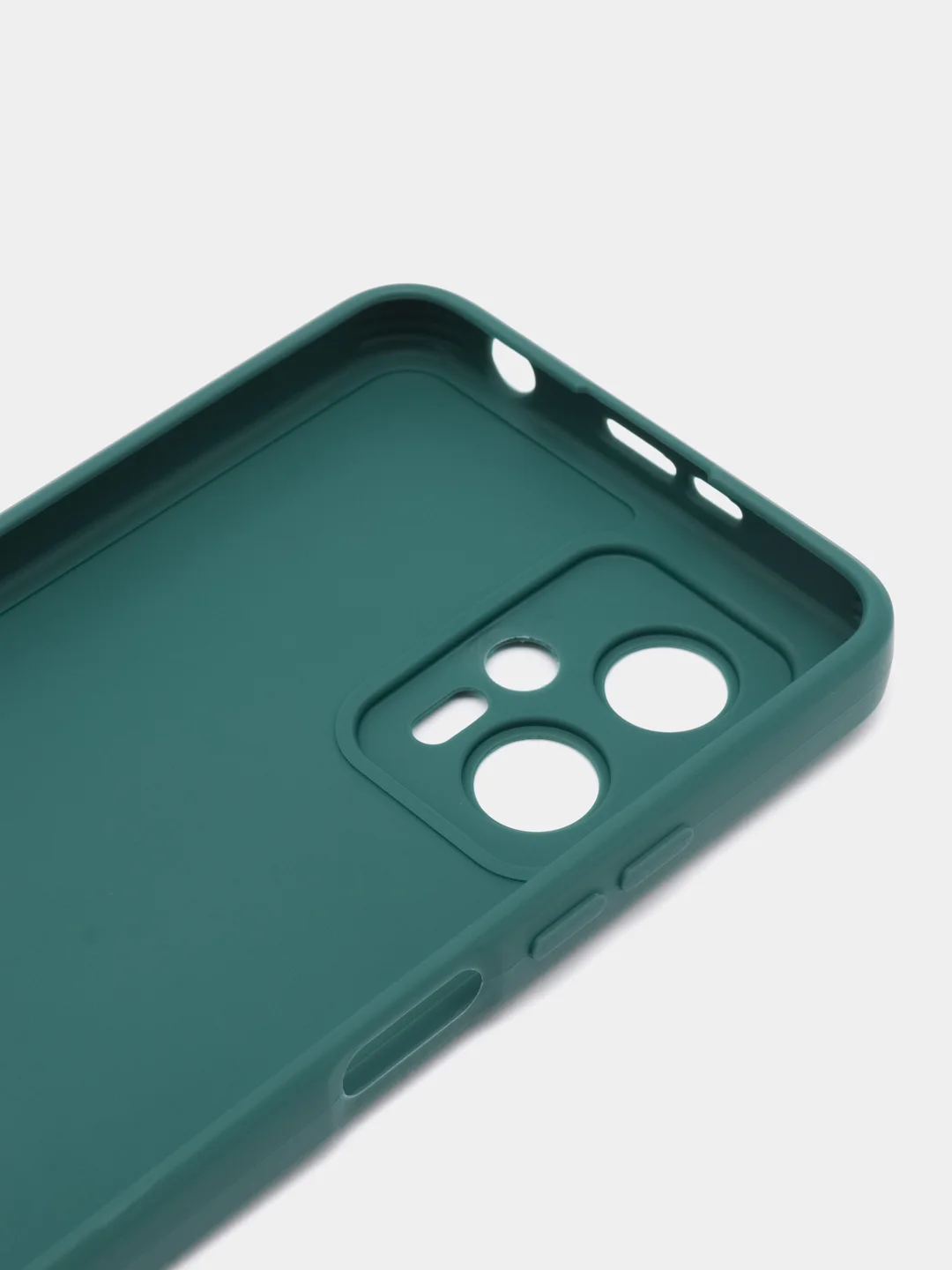 Тёмно-зелёный чехол для Xiaomi POCO X4 GT (Сяоми Поко Х4 ГТ), силиконовый