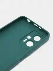 Тёмно-зелёный чехол для Xiaomi POCO X4 GT (Сяоми Поко Х4 ГТ), силиконовый