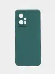 Тёмно-зелёный чехол для Xiaomi POCO X4 GT (Сяоми Поко Х4 ГТ), силиконовый