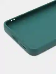 Тёмно-зелёный чехол для Xiaomi POCO X4 GT (Сяоми Поко Х4 ГТ), силиконовый