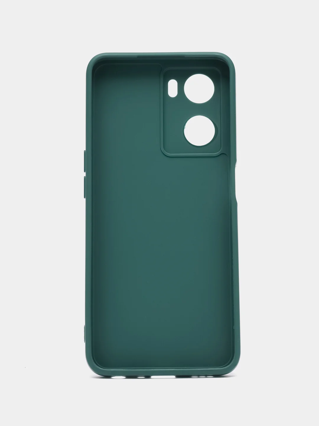 Тёмно-зелёный чехол для Oppo A57S, Oppo A77 4G (Оппо А57С, А77 4Ж), силиконовый, c защитой камеры