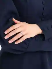 Серебряный кольцо "Сердце"
