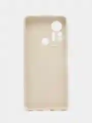 Молочный чехол для Infinix Hot 11s (Инфиникс Хот 11с), силиконовый