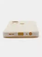 Молочный чехол для Infinix Hot 11s (Инфиникс Хот 11с), силиконовый