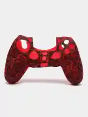 Красный защитный чехол с принтом для джойстика PS4, DualShock 4, PlayStation 4
