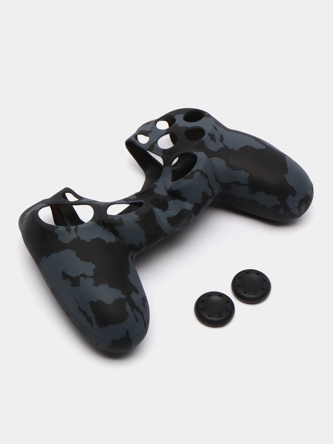 Хром защитный чехол с принтом для джойстика PS4, DualShock 4, PlayStation 4