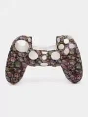 Вишнёвый защитный чехол с принтом для джойстика PS4, DualShock 4, PlayStation 4
