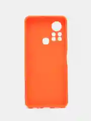 Оранжевый чехол для Infinix Hot 11s (Инфиникс Хот 11с), силиконовый
